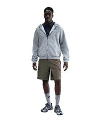 Nike Solo Swoosh Hoody Sweatshirt Herren - graugrau