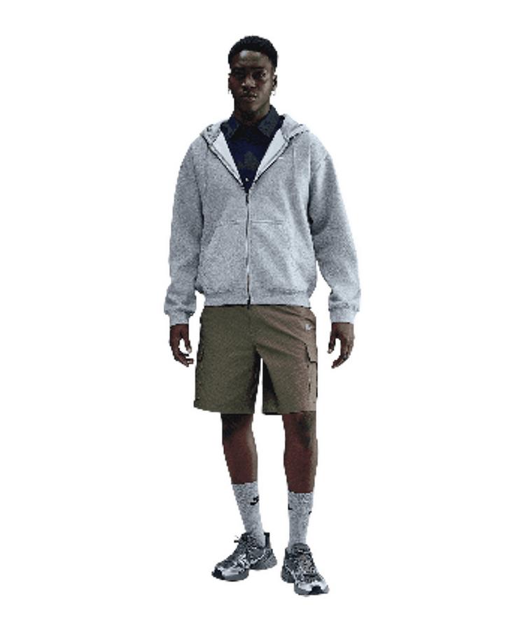 Nike Nike Solo Swoosh Hoody Sweatshirt Herren - graugrau - 0 | SportScheck