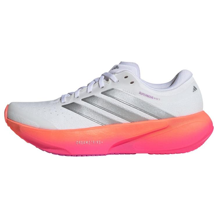 adidas adidas SUPERNOVA RISE 3 LAUFSCHUH Laufschuhe Damen - Cloud White / Silver Metallic / Lucid Pink - 0 | SportScheck