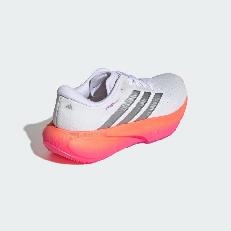 adidas adidas SUPERNOVA RISE 3 LAUFSCHUH Laufschuhe Damen - Cloud White / Silver Metallic / Lucid Pink - 4 | SportScheck