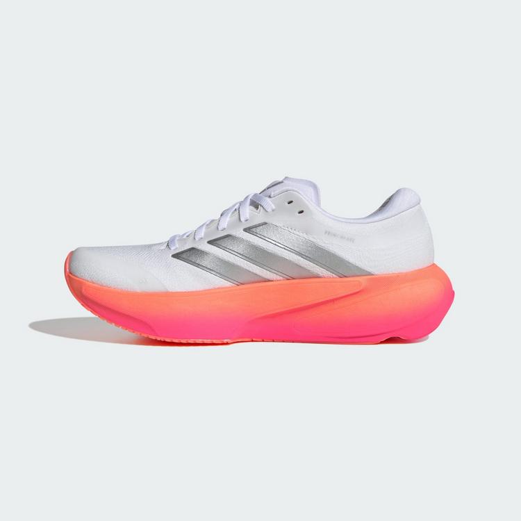 adidas adidas SUPERNOVA RISE 3 LAUFSCHUH Laufschuhe Damen - Cloud White / Silver Metallic / Lucid Pink - 5 | SportScheck