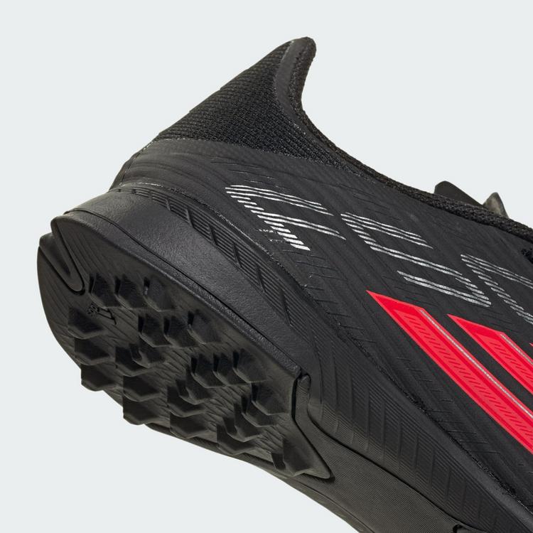 adidas adidas F50 League Kids Fu&szlig;ballschuh, Rollrasen Fu&szlig;ballschuhe Kinder - Core Black / Lucid Red / Core Black - 5 | SportScheck