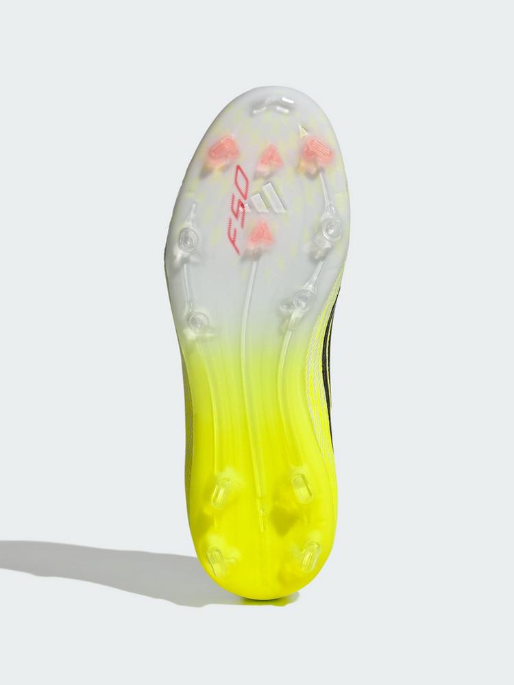 adidas adidas F50 ELITE Kids Fu&szlig;ballschuh, feste B&ouml;den Fu&szlig;ballschuhe Kinder - Team Solar Yellow 2 / Core Black / Lucid Red - 1 | SportScheck