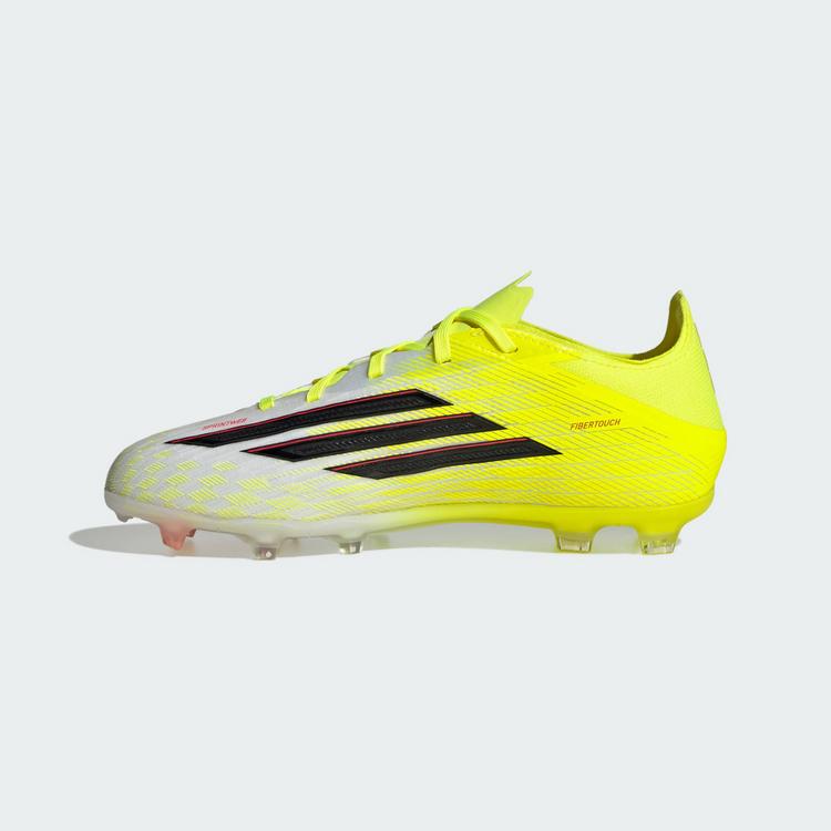 adidas adidas F50 ELITE Kids Fu&szlig;ballschuh, feste B&ouml;den Fu&szlig;ballschuhe Kinder - Team Solar Yellow 2 / Core Black / Lucid Red - 4 | SportScheck