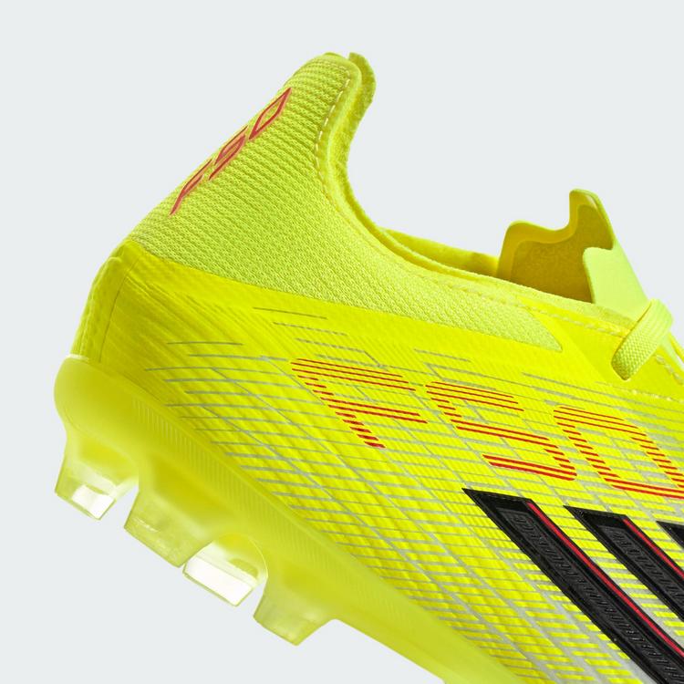 adidas adidas F50 ELITE Kids Fu&szlig;ballschuh, feste B&ouml;den Fu&szlig;ballschuhe Kinder - Team Solar Yellow 2 / Core Black / Lucid Red - 6 | SportScheck