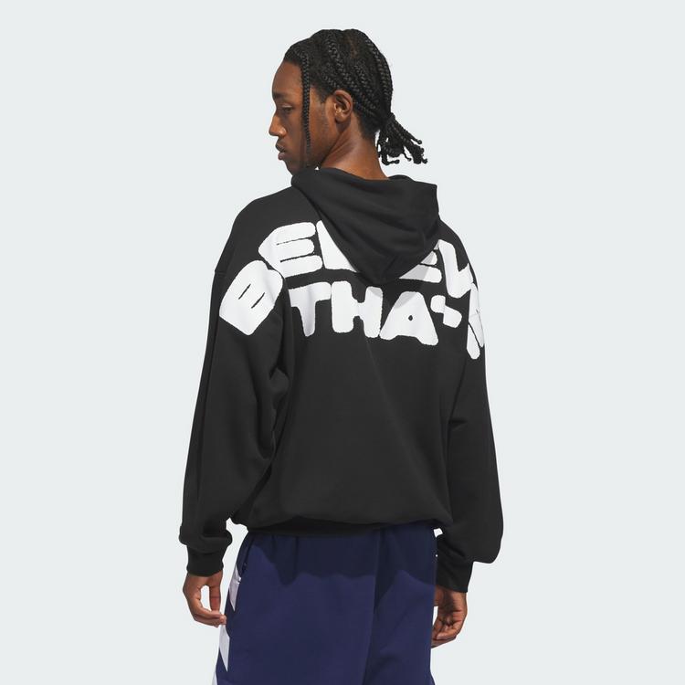 adidas adidas ANTHONY EDWARDS BELIEVE THAT HOODIE Hoodie Herren - Black - 1 | SportScheck