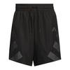 adidas ANTHONY EDWARDS REFLECTIVE SHORTS Basketball-Shorts Herren - Black