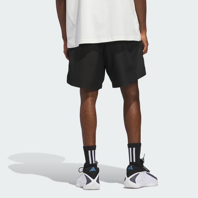 adidas adidas ANTHONY EDWARDS REFLECTIVE SHORTS Basketball-Shorts Herren - Black - 1 | SportScheck