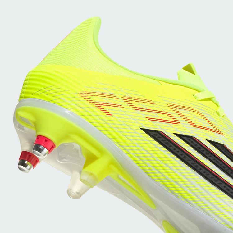 adidas adidas F50 LEAGUE Soft Ground Fu&szlig;ballschuh Fu&szlig;ballschuhe - Team Solar Yellow 2 / Core Black / Lucid Red - 5 | SportScheck