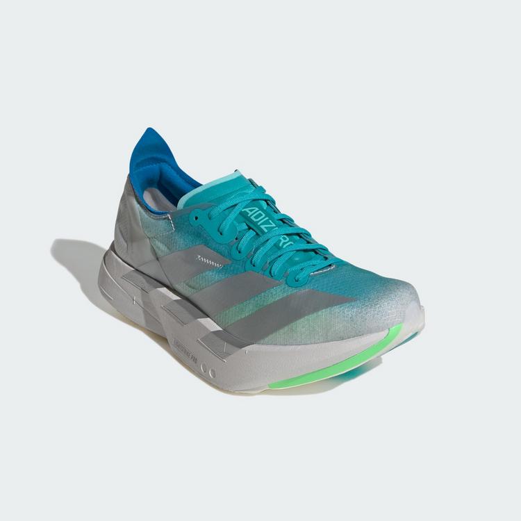 adidas adidas ADIZERO ADIOS PRO 4 SCHUH Laufschuhe Damen - Hi-Res Aqua / Matte Silver / Grey One - 3 | SportScheck