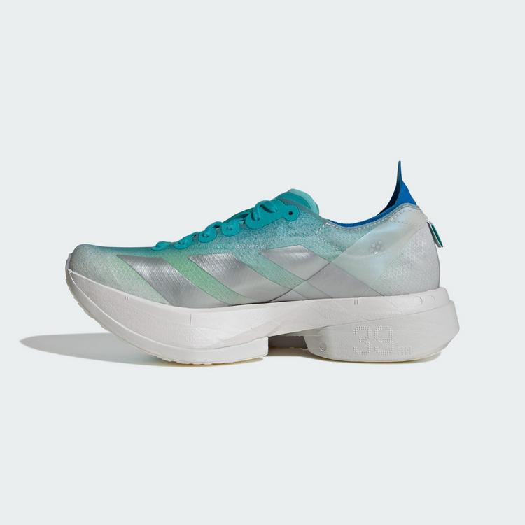 adidas adidas ADIZERO ADIOS PRO 4 SCHUH Laufschuhe Damen - Hi-Res Aqua / Matte Silver / Grey One - 5 | SportScheck