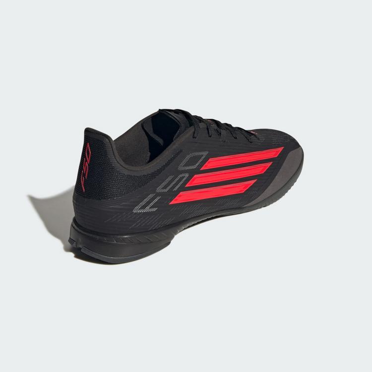 adidas adidas F50 League Fu&szlig;ballschuhe, Hallenb&ouml;den Fu&szlig;ballschuhe - Core Black / Lucid Red / Core Black - 3 | SportScheck