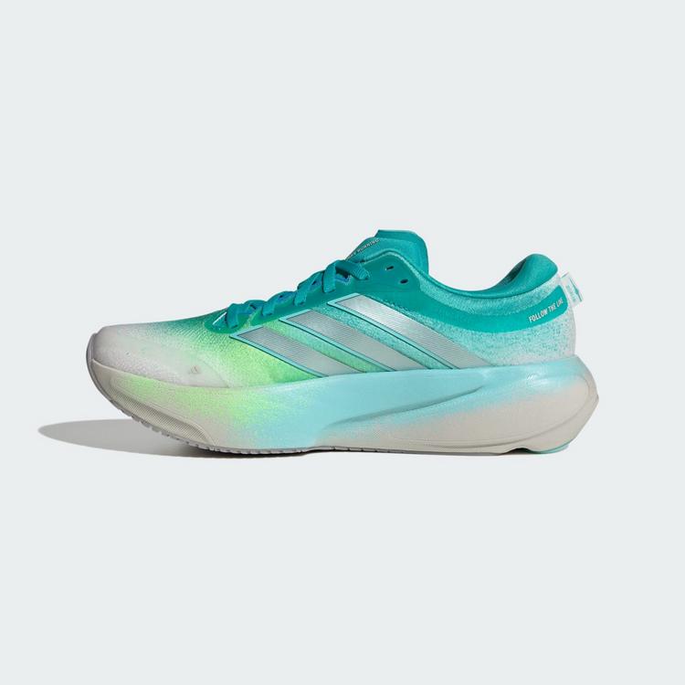 adidas adidas SUPERNOVA RISE 3 LAUFSCHUH Laufschuhe Damen - Grey One / Silver Metallic / Flash Aqua - 5 | SportScheck
