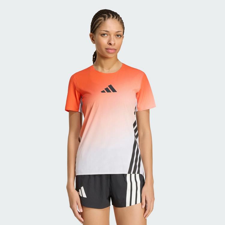 adidas adidas TERREX XPERIOR PRO T-SHIRT T-Shirt Damen - White / Semi Impact Orange - 0 | SportScheck
