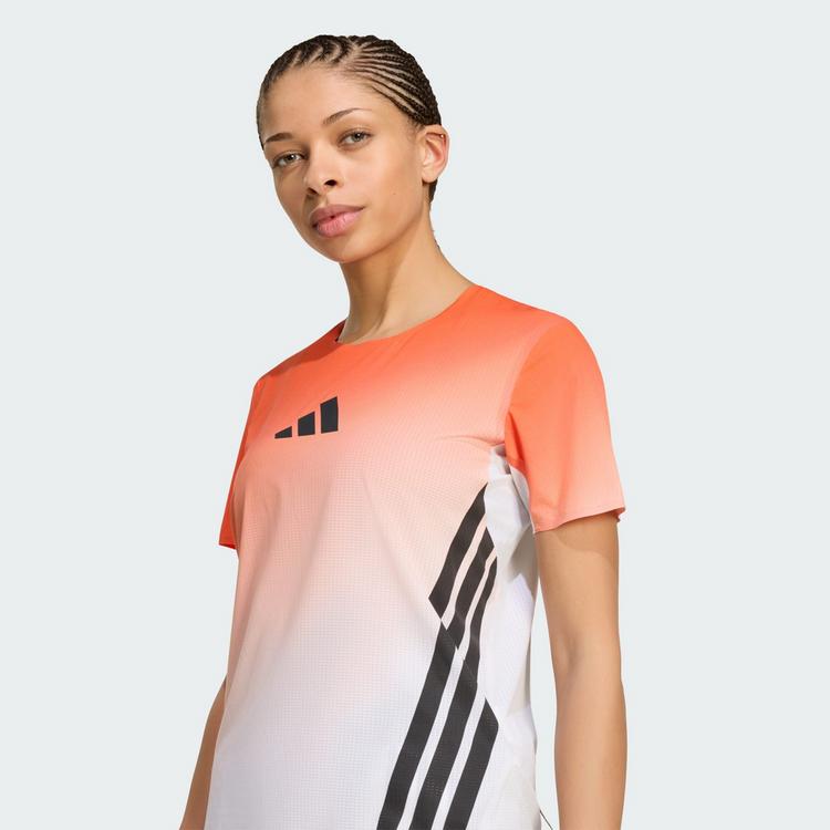 adidas adidas TERREX XPERIOR PRO T-SHIRT T-Shirt Damen - White / Semi Impact Orange - 0 | SportScheck