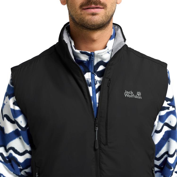 Jack Wolfskin Jack Wolfskin TRAIL LIGHT INS 2IN1 VEST M Outdoorweste Herren - black - 0 | SportScheck