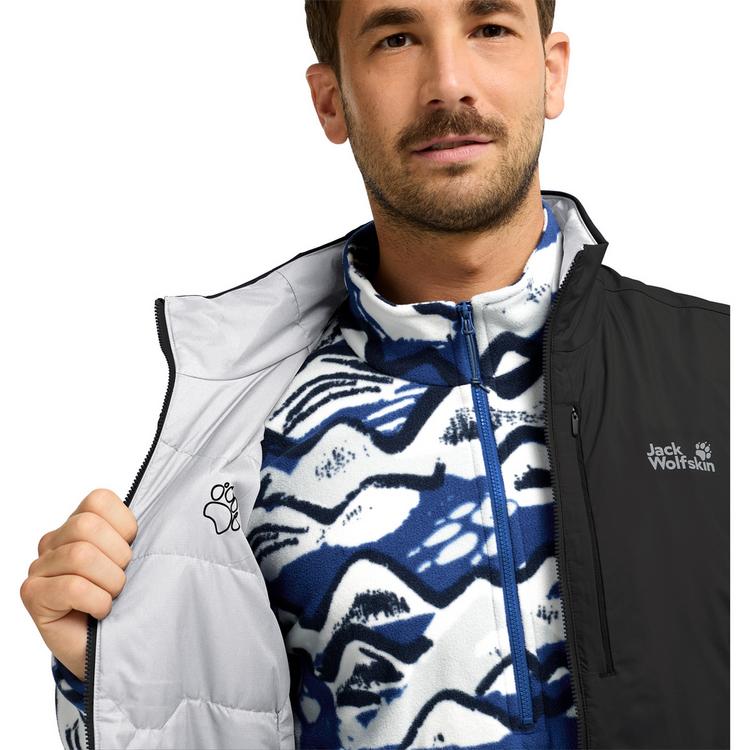 Jack Wolfskin Jack Wolfskin TRAIL LIGHT INS 2IN1 VEST M Outdoorweste Herren - black - 2 | SportScheck
