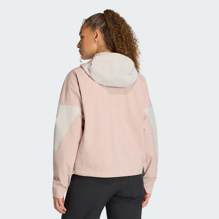 adidas adidas Terrex Xploric 2 Layer CLIMAPROOF Jacke Funktionsjacke Damen - Wonder Taupe / Beige - 1 | SportScheck