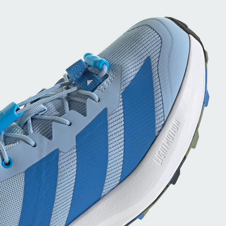 adidas adidas Terrex Agravic Kids Trailrunning-Schuh Laufschuhe Kinder - Glow Blue / Ray Blue / Tent Green - 7 | SportScheck