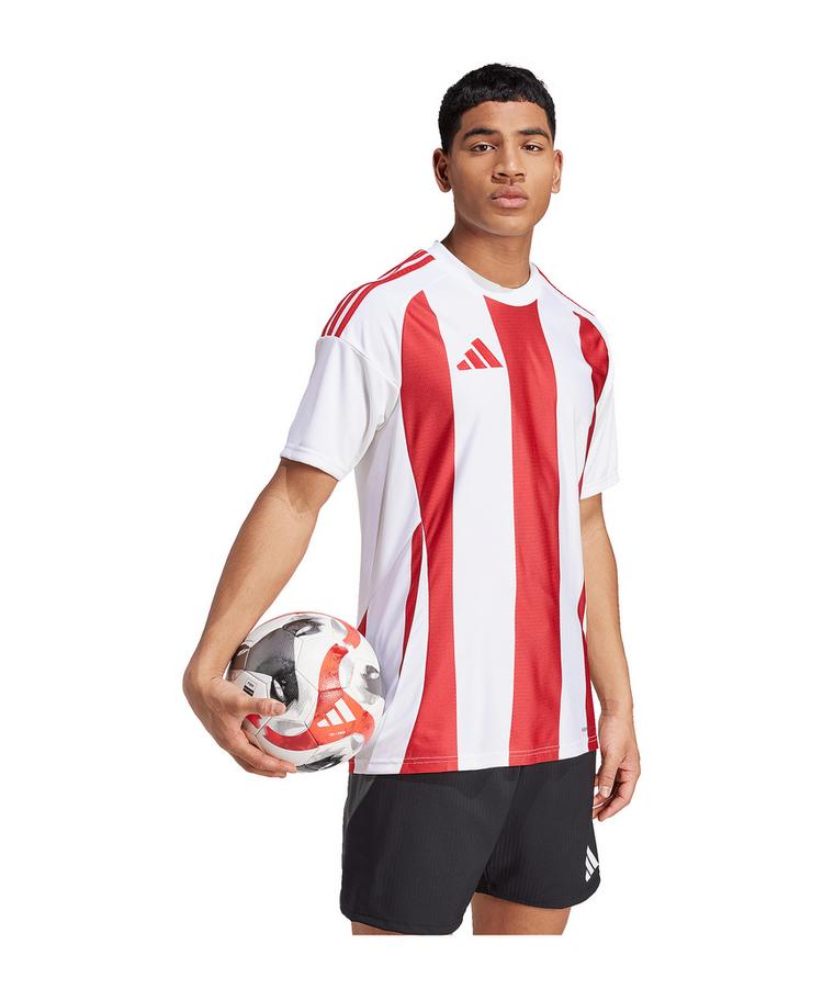 adidas adidas Striped 24 Trikot Trikot Herren - weissrot - 2 | SportScheck