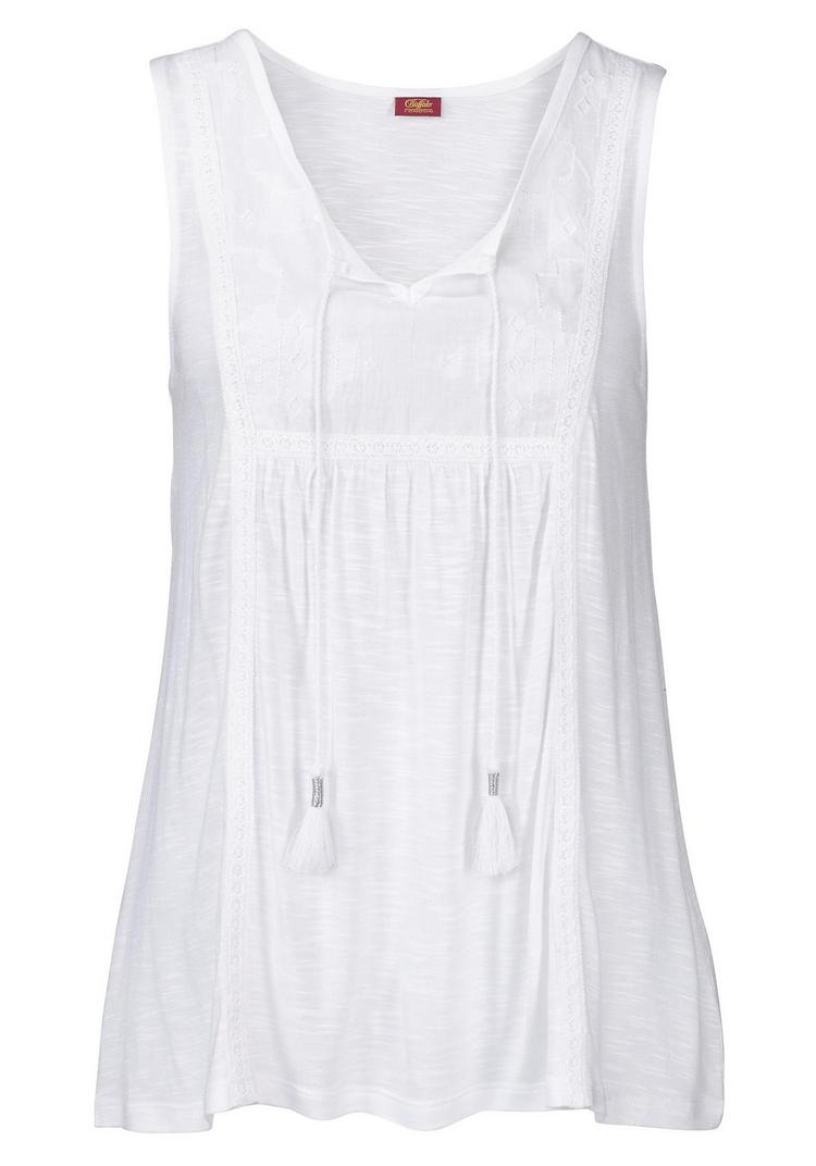 Buffalo Buffalo Tanktop Tanktop Damen - wei&szlig; - 1 | SportScheck