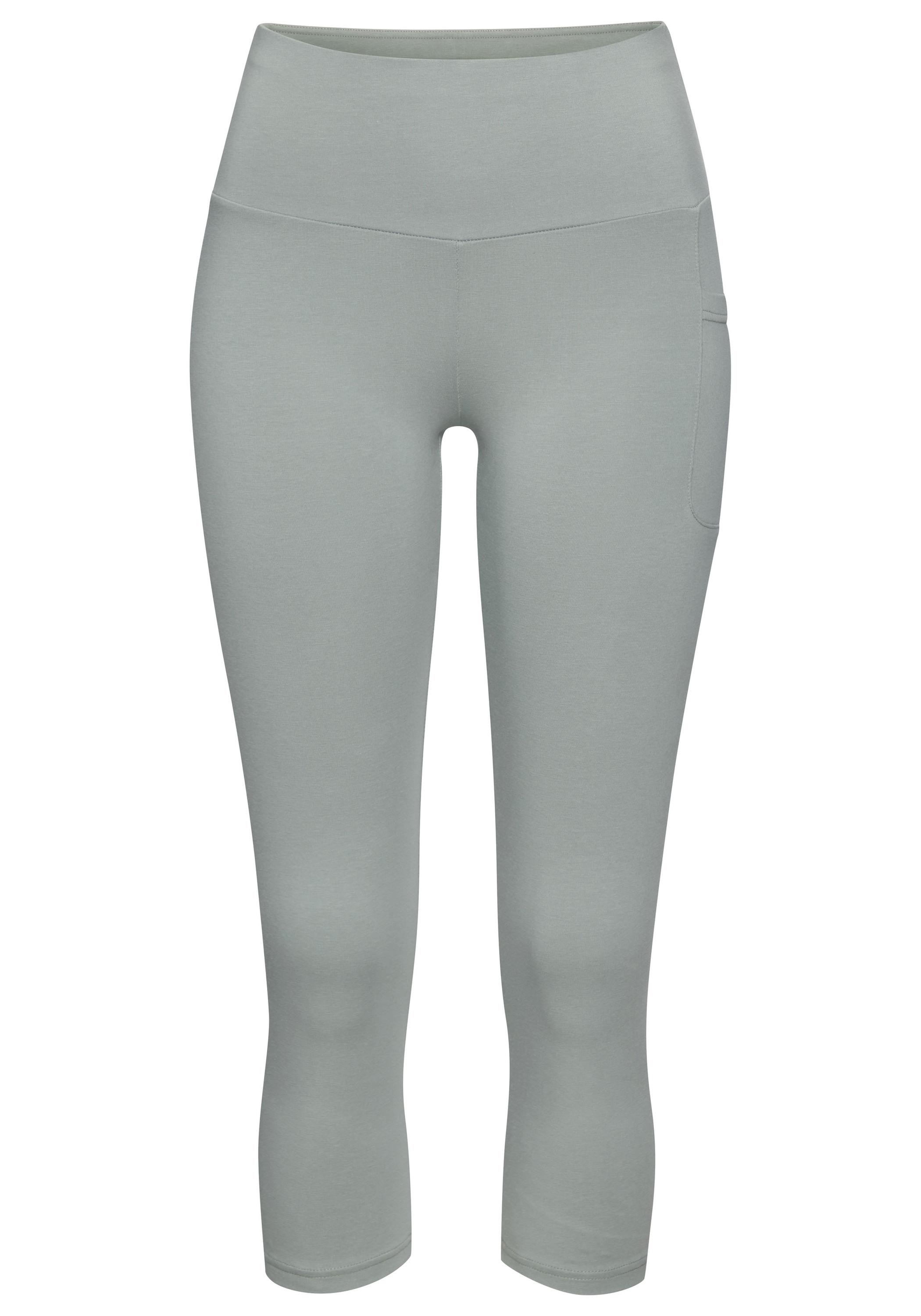 LASCANA Active 3/4-Leggings Tights Damen - mint