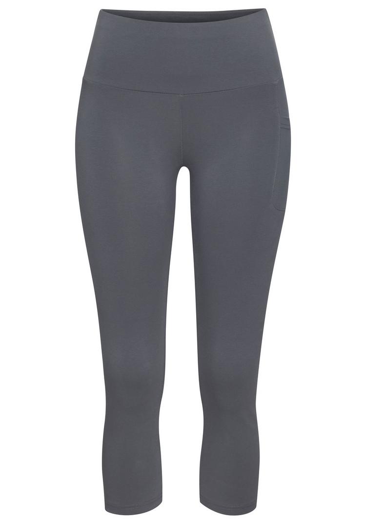 LASCANA Active LASCANA Active 3/4-Leggings Tights Damen - graublau - 0 | SportScheck