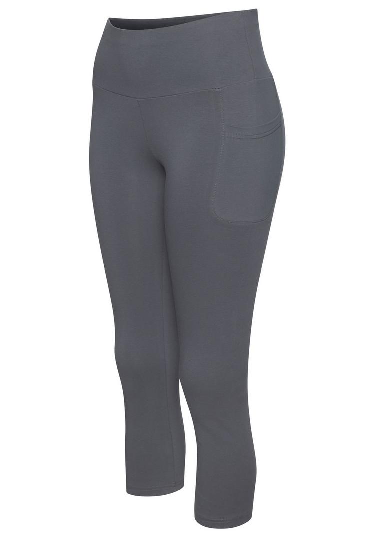 LASCANA Active LASCANA Active 3/4-Leggings Tights Damen - graublau - 2 | SportScheck
