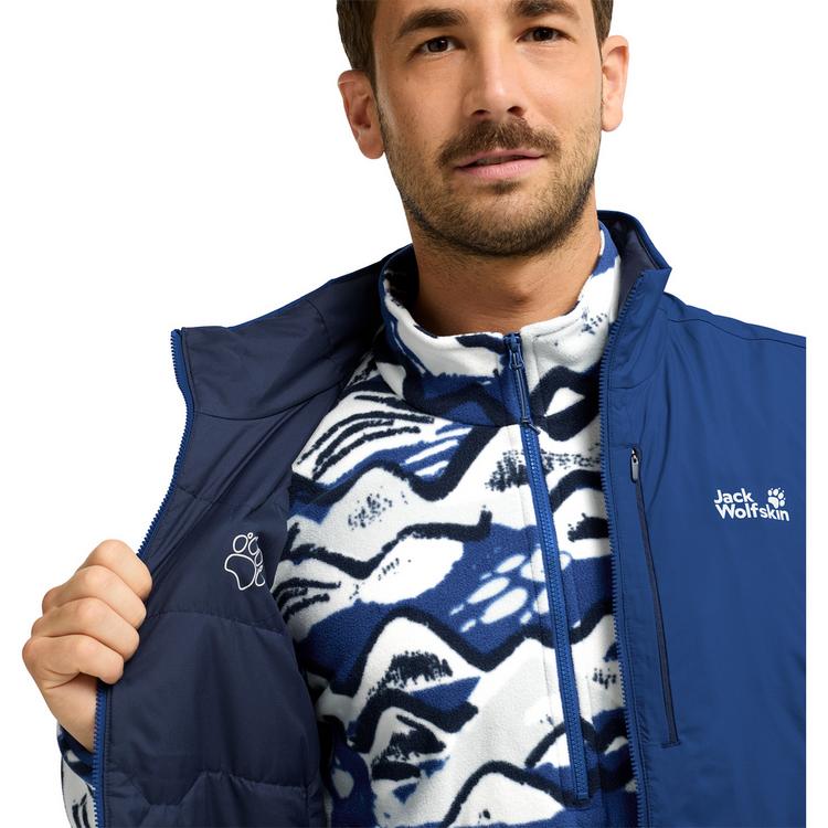 Jack Wolfskin Jack Wolfskin TRAIL LIGHT INS 2IN1 VEST M Outdoorweste Herren - blue orchid - 0 | SportScheck