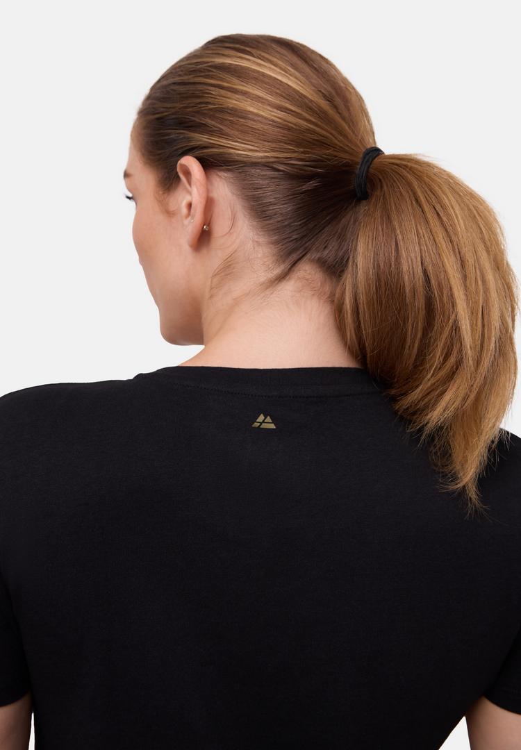 DANISH ENDURANCE DANISH ENDURANCE Crew T-Shirt Damen - jet black - 2 | SportScheck