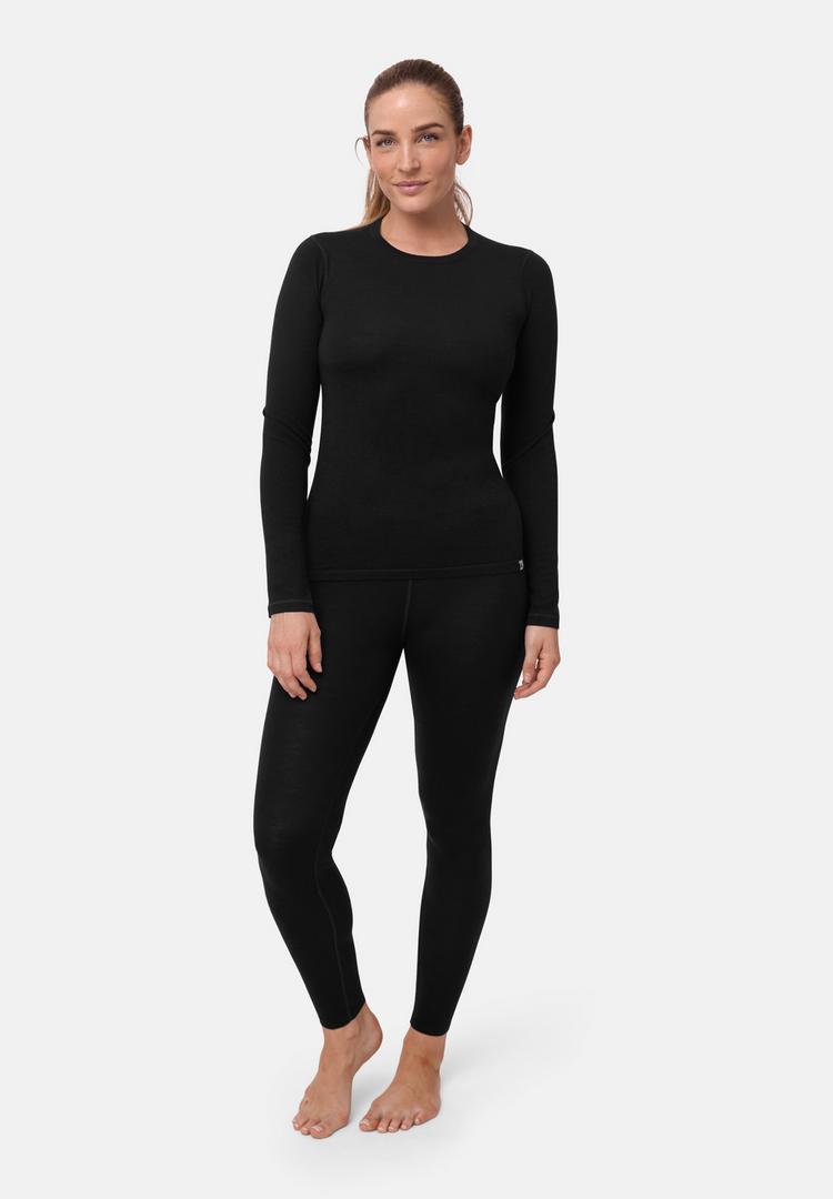 DANISH ENDURANCE DANISH ENDURANCE Merino Baselayer W&auml;scheset Damen - schwarz - 0 | SportScheck