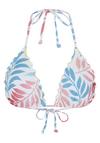 Chiemsee Bikini-Top Bikini Oberteil Damen - 2540 Red/Light Blue