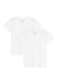 DANISH ENDURANCE V T-Shirt Damen - pure white
