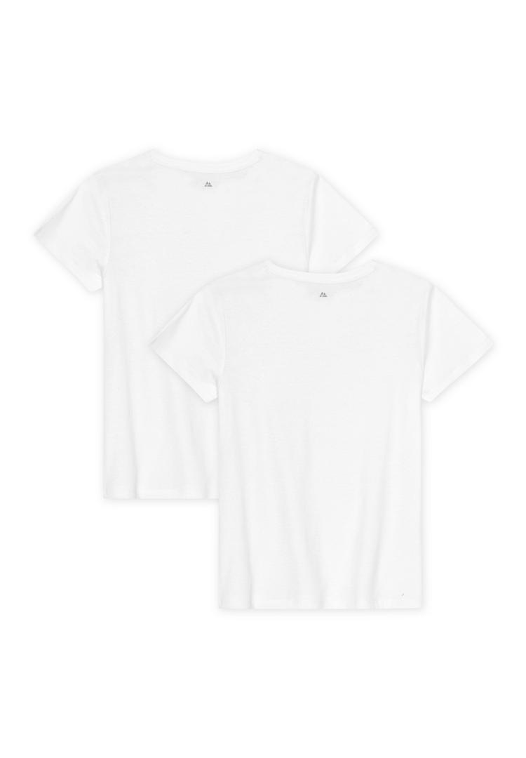 DANISH ENDURANCE DANISH ENDURANCE V T-Shirt Damen - pure white - 0 | SportScheck