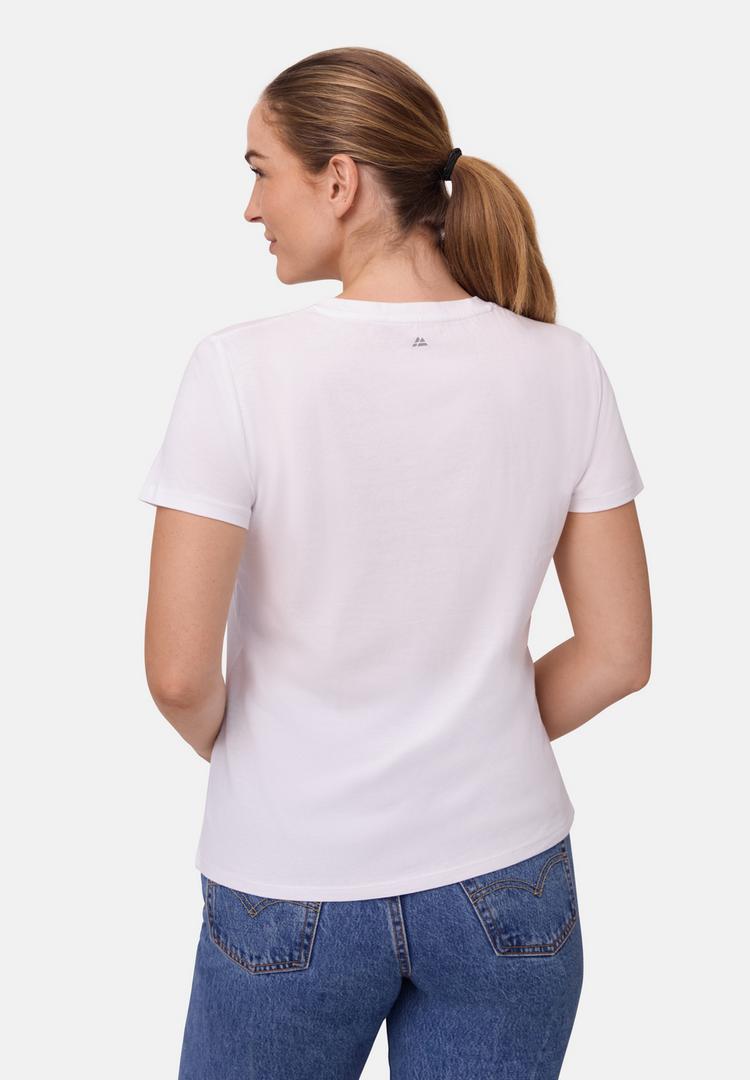 DANISH ENDURANCE DANISH ENDURANCE V T-Shirt Damen - pure white - 1 | SportScheck