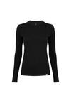 DANISH ENDURANCE Merino Unterhemd Damen - schwarz