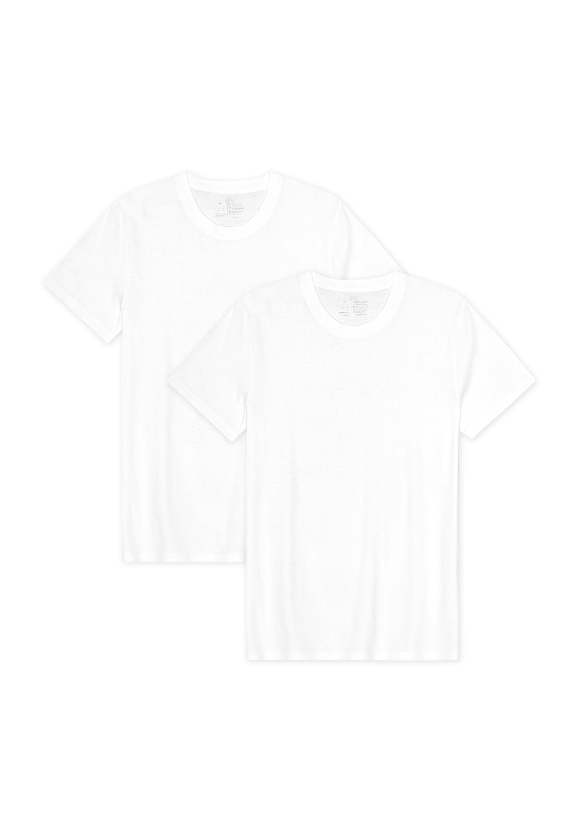 DANISH ENDURANCE Crew T-Shirt Herren - pure white
