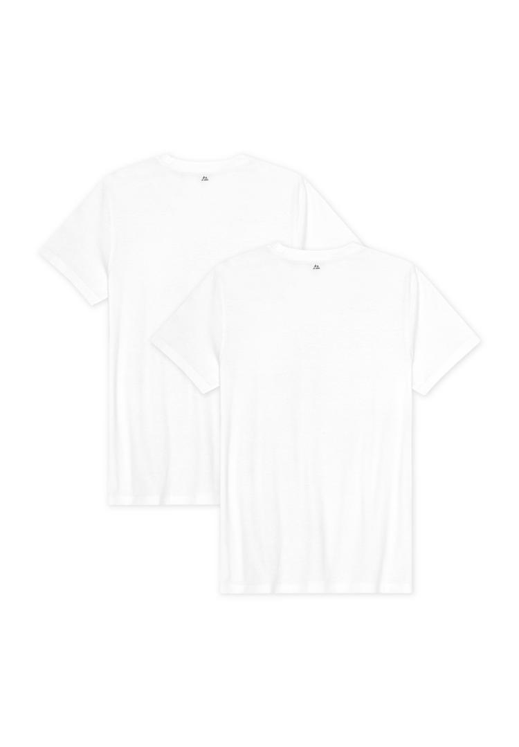 DANISH ENDURANCE DANISH ENDURANCE Crew T-Shirt Herren - pure white - 0 | SportScheck