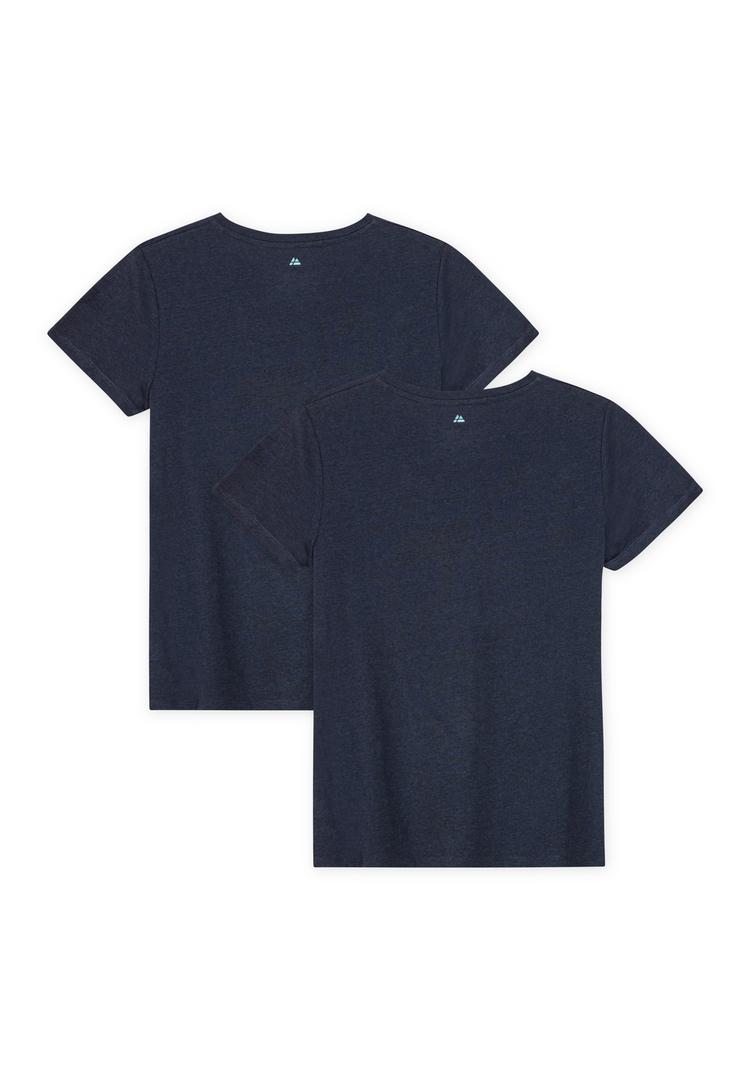 DANISH ENDURANCE DANISH ENDURANCE V T-Shirt Damen - dark navy - 0 | SportScheck