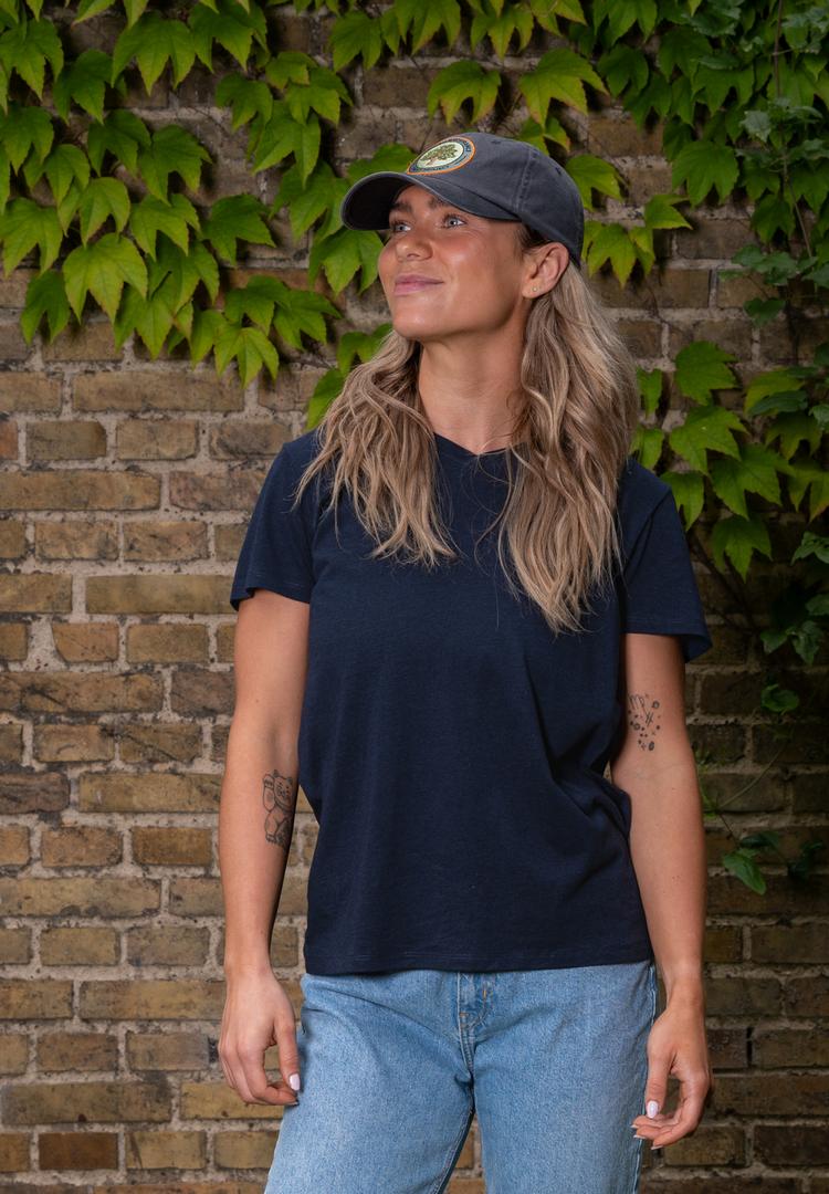 DANISH ENDURANCE DANISH ENDURANCE V T-Shirt Damen - dark navy - 1 | SportScheck