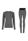 DANISH ENDURANCE Merino Baselayer W&auml;scheset Damen - grey