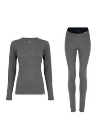 DANISH ENDURANCE Merino Baselayer W&auml;scheset Damen - grey