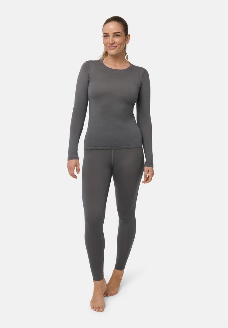DANISH ENDURANCE DANISH ENDURANCE Merino Baselayer W&auml;scheset Damen - grey - 0 | SportScheck