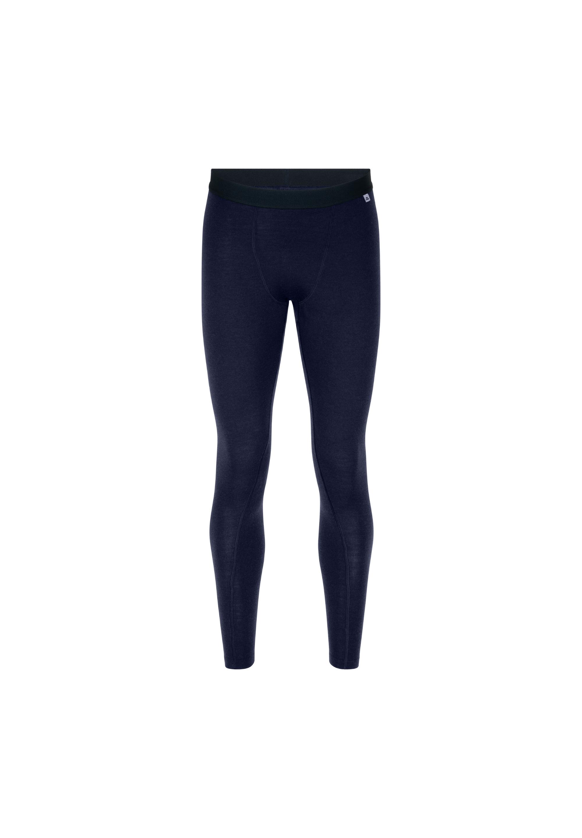 DANISH ENDURANCE Merino Funktionsunterhose Herren - dark navy