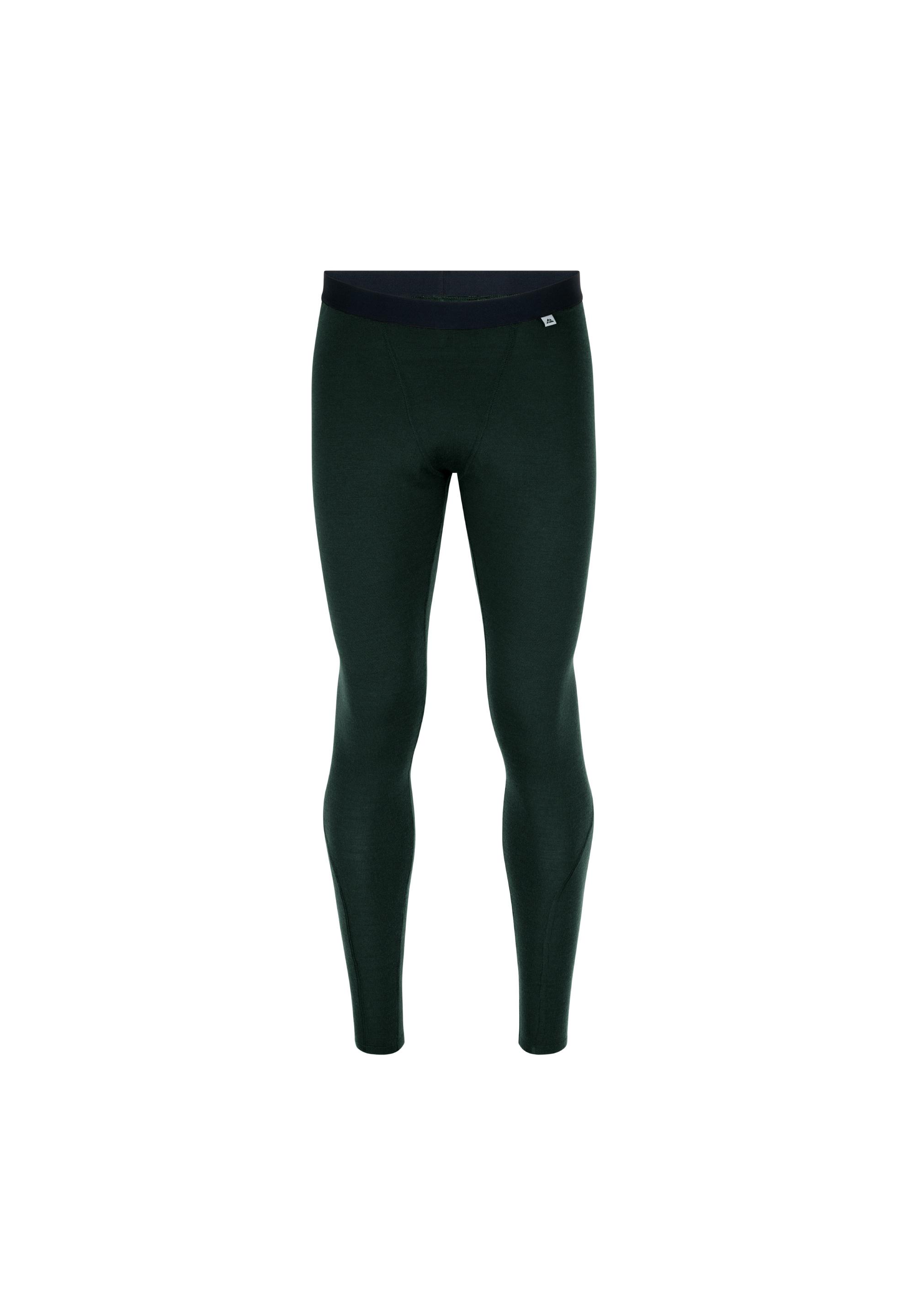 DANISH ENDURANCE Merino Funktionsunterhose Herren - dark green
