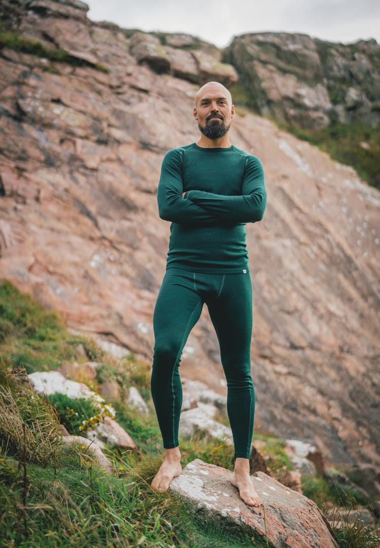 DANISH ENDURANCE DANISH ENDURANCE Merino Funktionsunterhose Herren - dark green - 1 | SportScheck