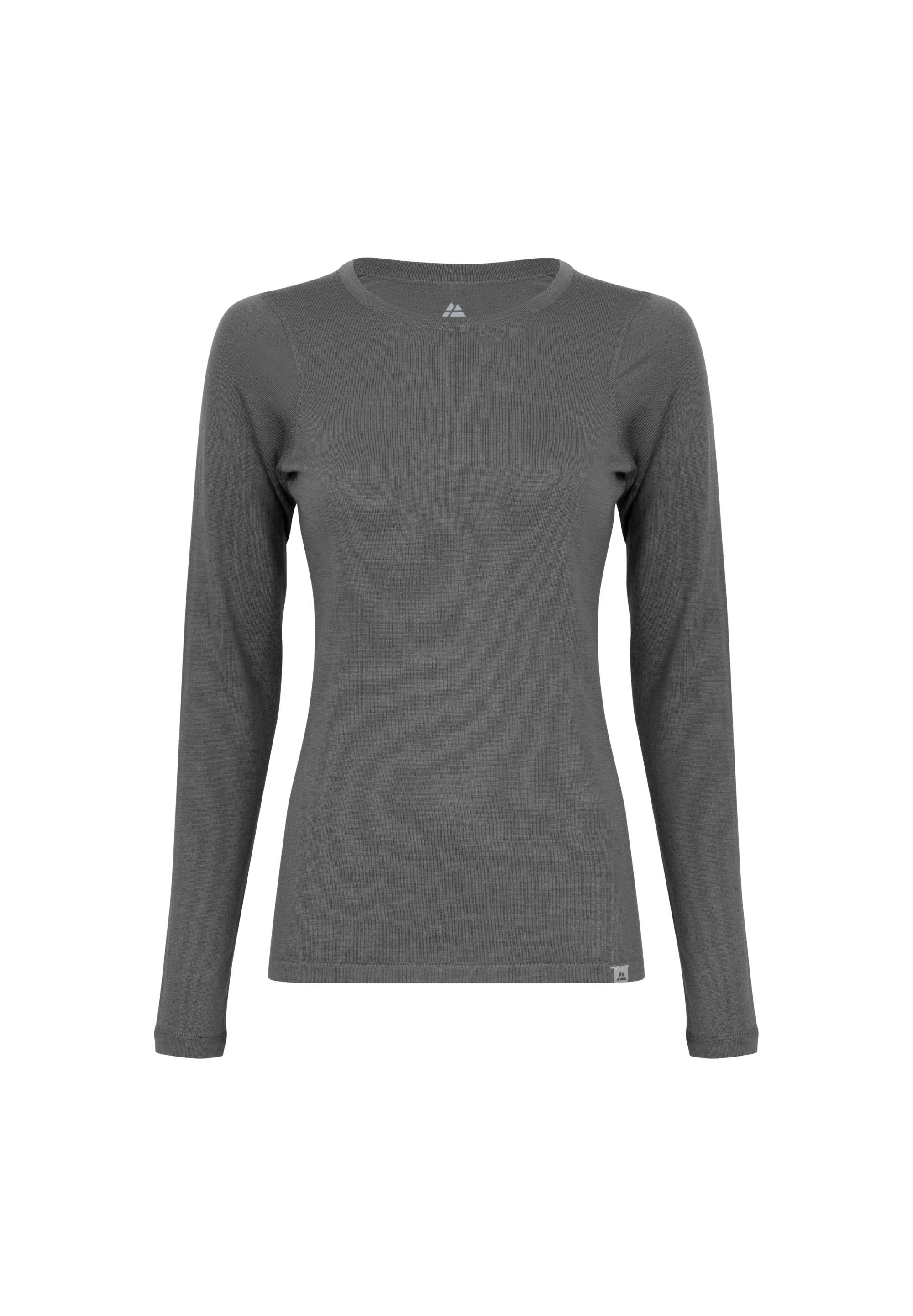 DANISH ENDURANCE Merino Unterhemd Damen - grey