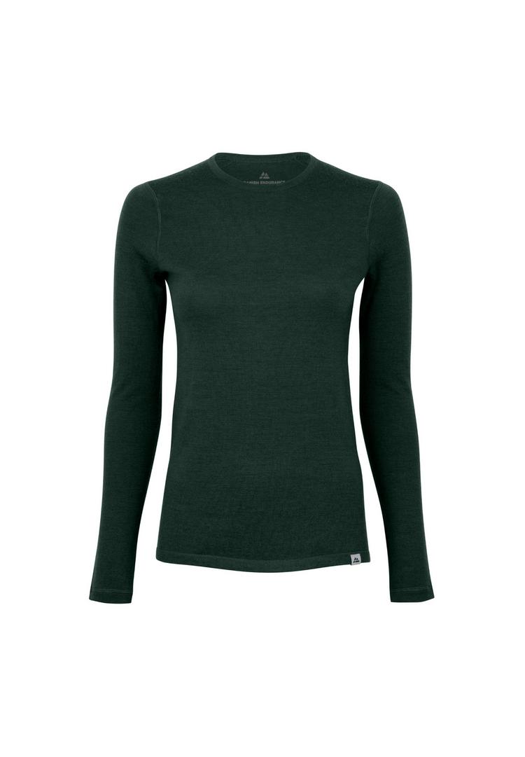 DANISH ENDURANCE DANISH ENDURANCE Merino Unterhemd Damen - dark green - 0 | SportScheck