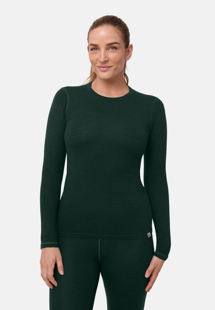 DANISH ENDURANCE DANISH ENDURANCE Merino Unterhemd Damen - dark green - 0 | SportScheck