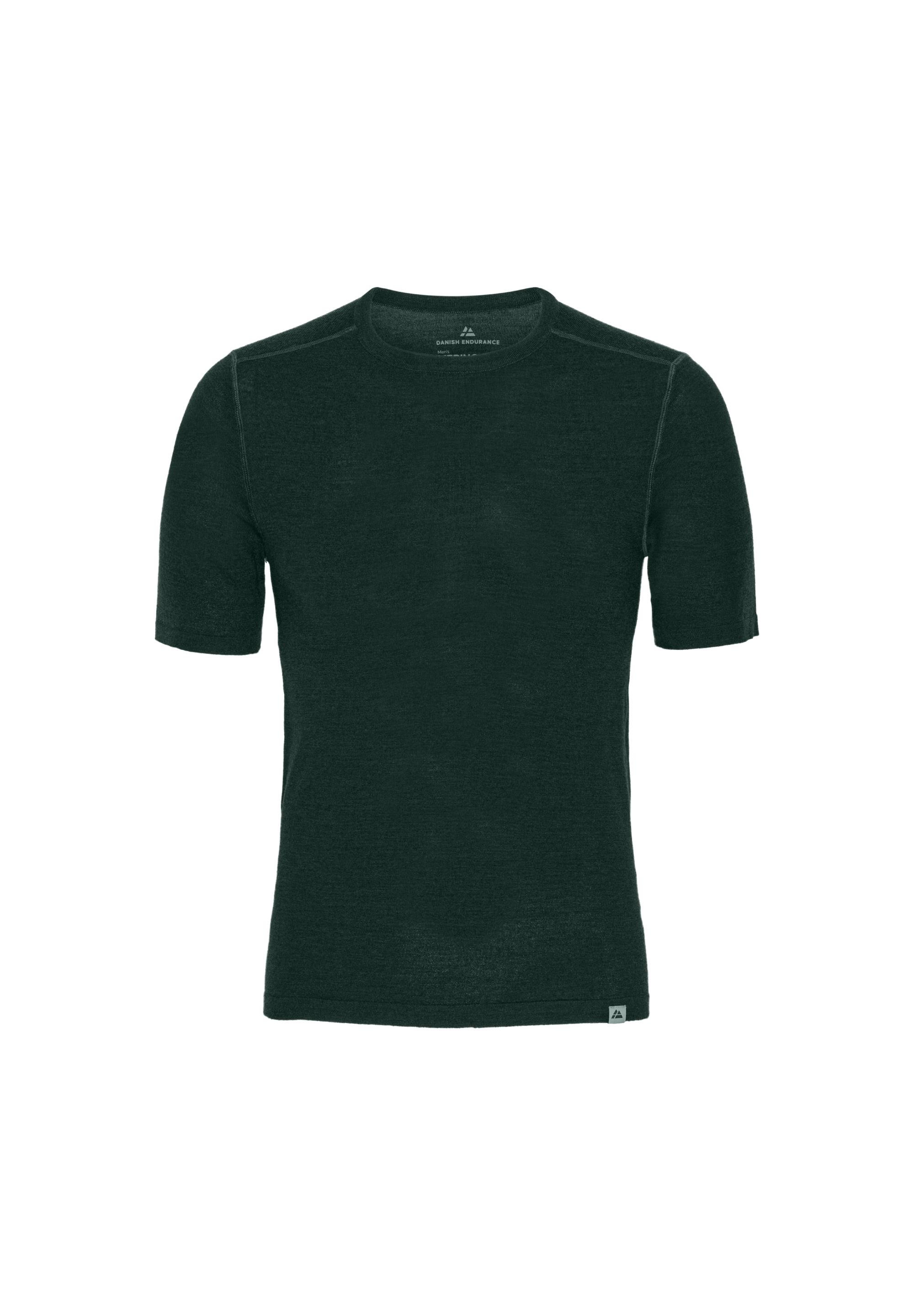 DANISH ENDURANCE Merino T T-Shirt Herren - dark green